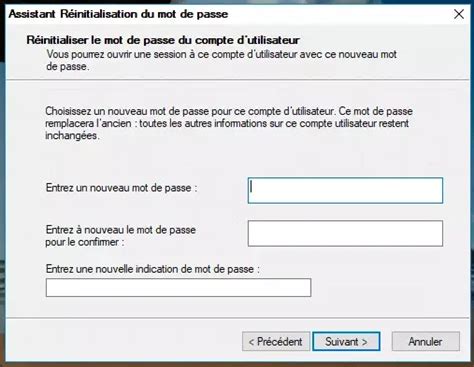 Réinitialisation du mot de passe Ultimatix .